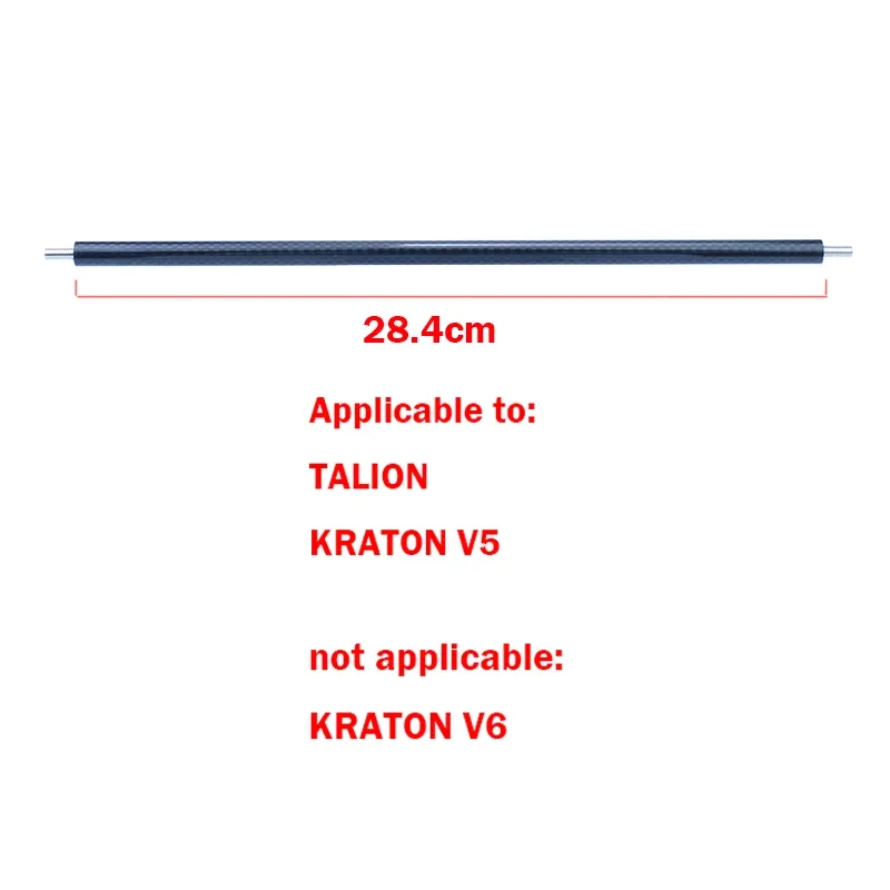Koolstofvezel Center Brace Bar voor 1/7 1/8 ARRMA KRATON MOJAVE BIG ROCK FIRETEAM NOTORIOUS FELONY INFRACTION LIMITLESS Auto