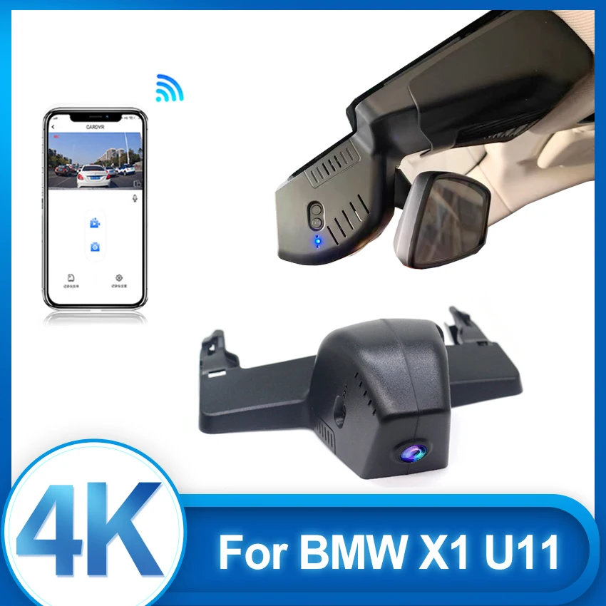 

Передняя и задняя камера 4K с Wi-Fi для BMW X1 U11 X6 X7 G07 I5 5 серии 7 G70 2023 2024 Plug And Play DVR APP Control