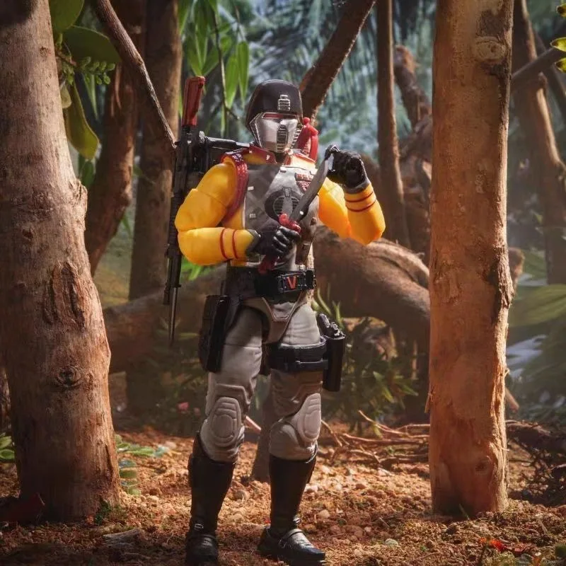 هاسبرو جي آي الأصلي سلسلة جو كلاسيفاد 066 بيثون قرمزي الحرس ألعاب شخصيات الحركة الحلي نموذج