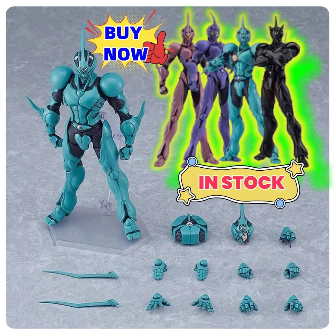 

IN Stock Hot Selling Collectible Bio Booster Armor Guyver 1 FIGMA 231 EX-036 Movable Anime Statue 2026 New Exclusive Toy Gift