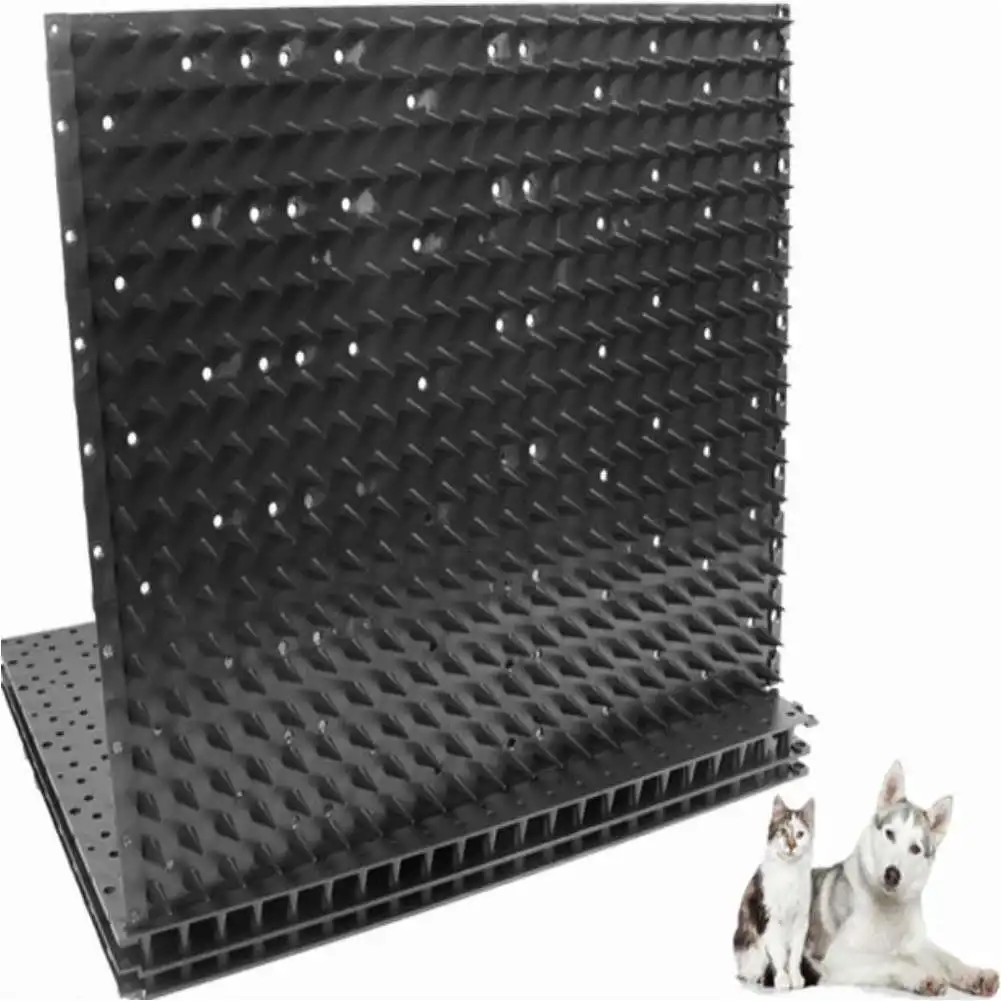 Portable Garden Cat Scat Mat Anti Cat Dog Repellents Prickle Strip  Mat Stops Cats Dogs Climbing Sofas Beds Deterrent Spike Mat