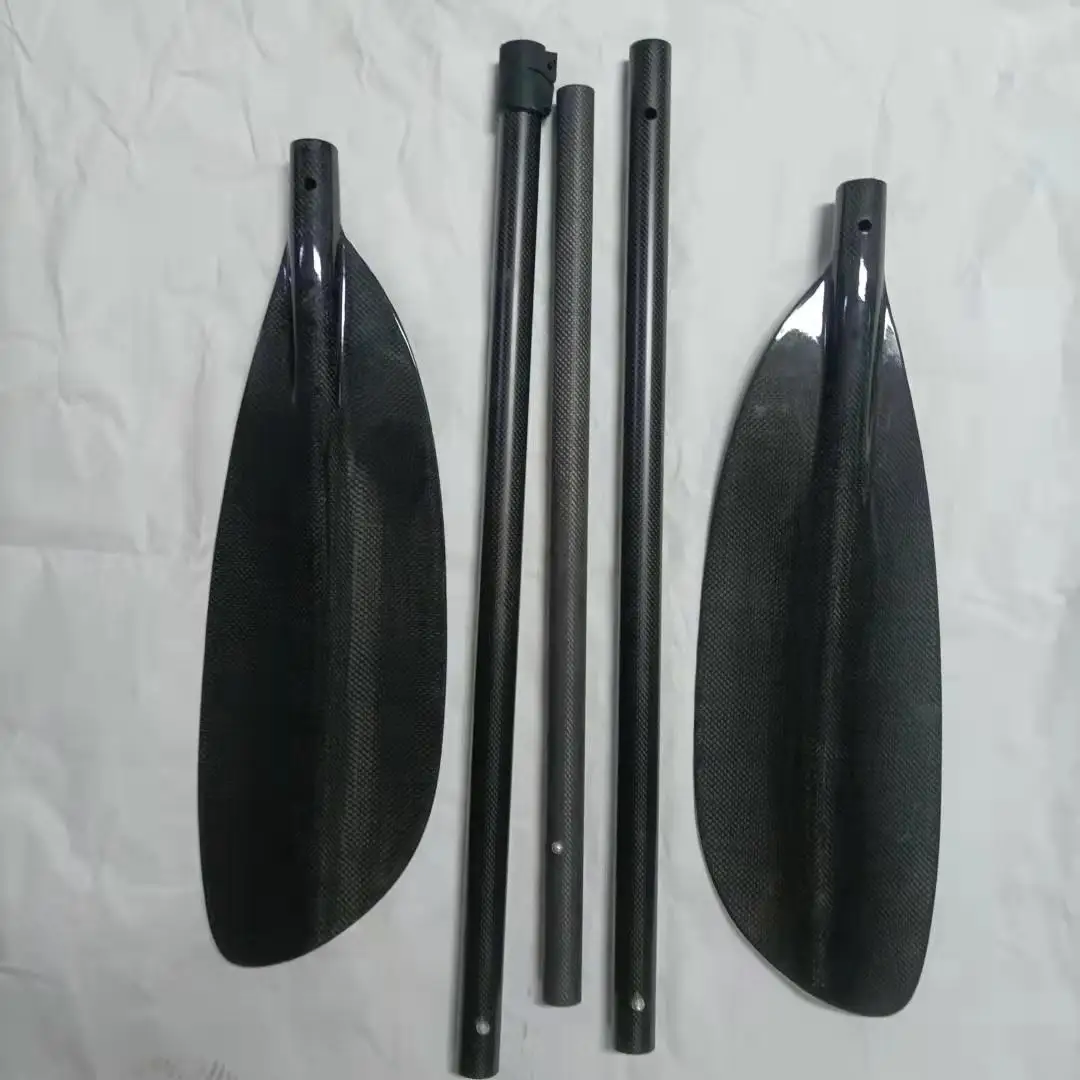 Portable and Quality Cheap Custom Carbon Fiber Kayak Paddle