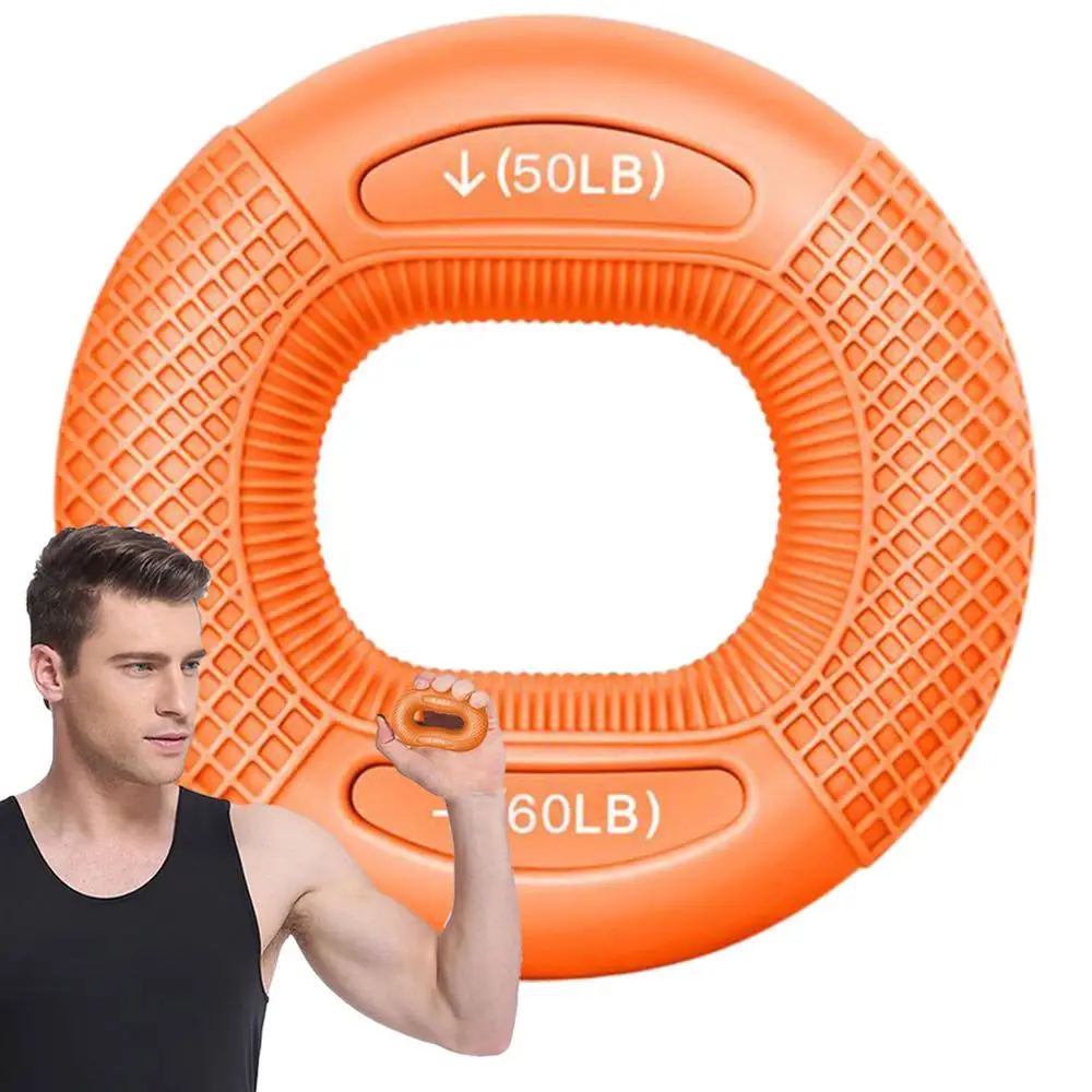Silikon Finger Greifer Ring Hand Muskel Stärker Ring Handgelenk Finger Trainer Übung Karpaltunnelsyndrom Expander Workout Fitness Gerät