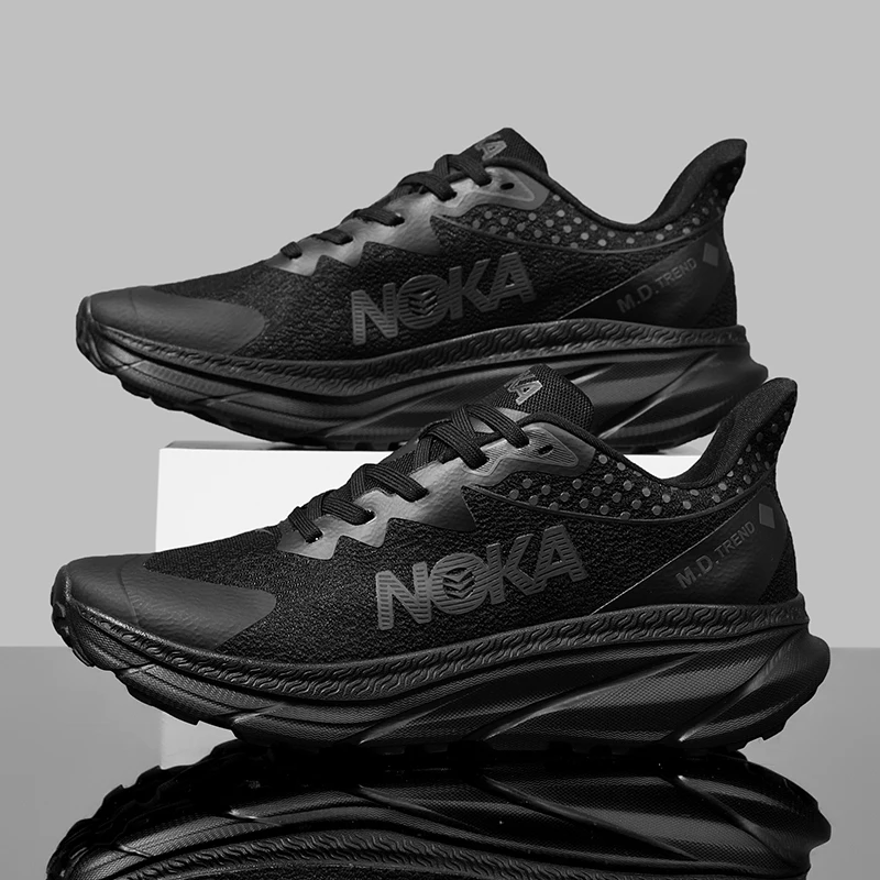 Noka One New Lightweight Mesh Thick-soled Men\'s Shoes Sports Shoes Fashionable Casual Running Shoes Trbottomy Shoes