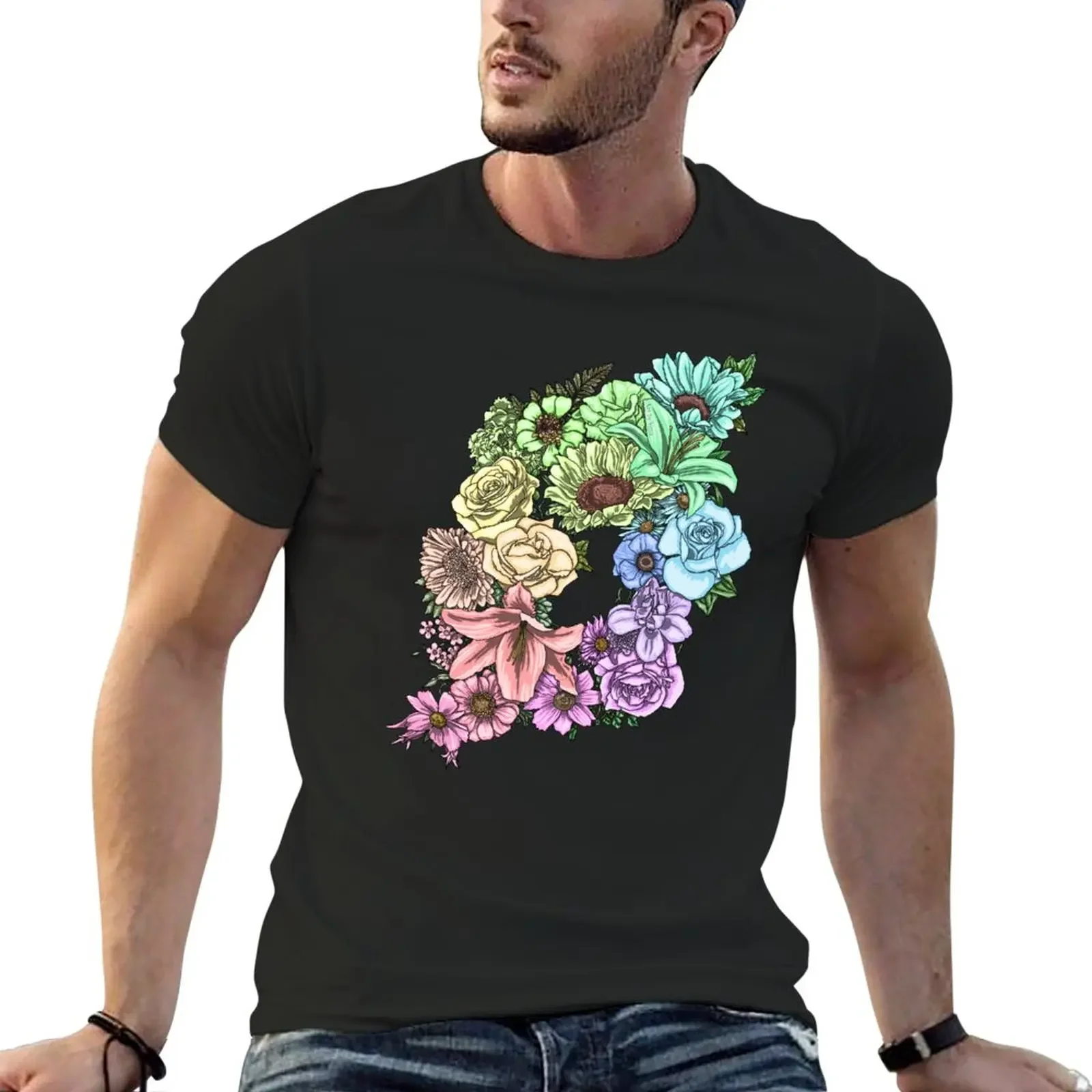 Diversity Blooming 2023 T-Shirt aesthetic clothes hippie clothes boys animal print shirt clothes for men