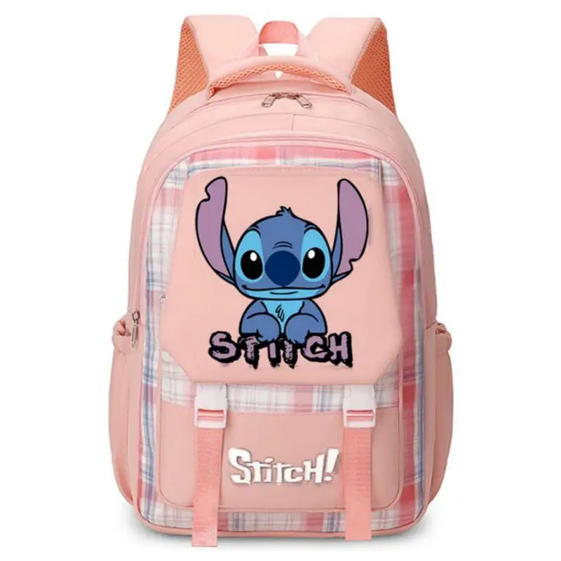 Lilo Stitch Backpack Cartoon Student Teenagers Bookbag Sport Rucksack for Boy Girl Bagpack Laptop Teens Travel School Knapsack