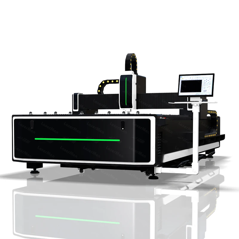 

LaserMen LM-1530AF 3KW 6KW Fiber Laser Cutting Machine for Metals Sheet Raycus/max Laser Source