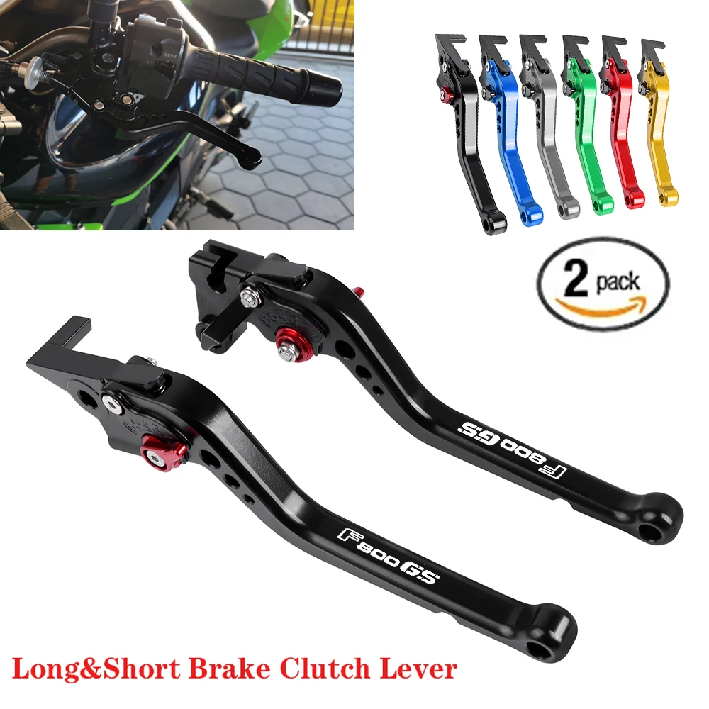 

For BMW F800GS/Adventure F 800GS 2008-2021 F 800 GS Motorcycle Short&Long Brake Clutch Levers Handles Lever F700GS F650GS F800GT