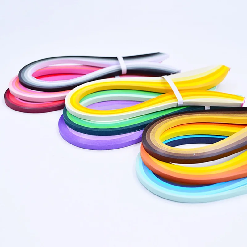 900 Strips Quilling Paper 3mm Gradient DIY Origami Craft Paper 5mm Rolling Paper Gift Decor for Handmade Card Making Supplies