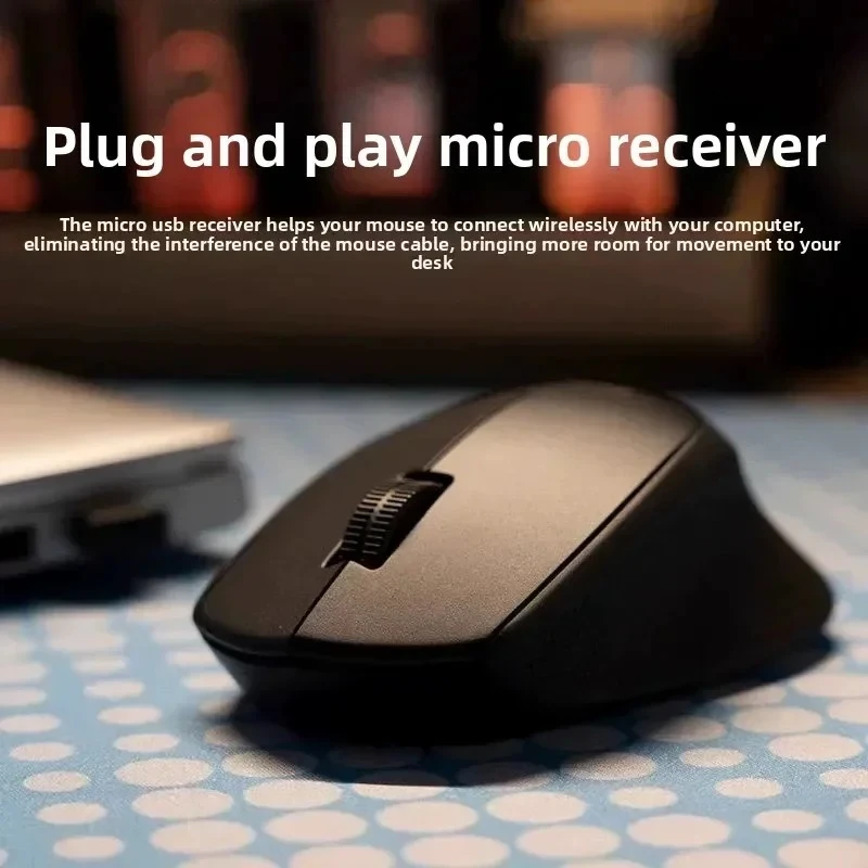 Logitech M330, Ergonomic, Fits The Curve of The Right Hand, Comfortable Grip, Wireless Convenient Operation, Office Efficiency.
