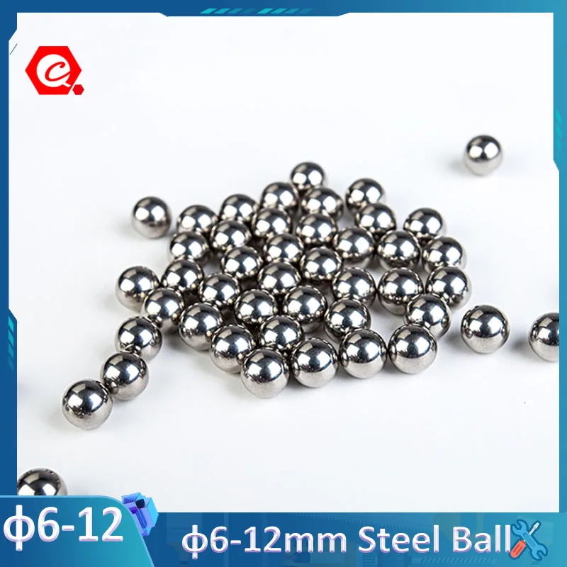 

20-1000Pcs Steel Ball Slingshot Balls Catapult Hitting Steel Bearing Balls Smooth Ball Dia 6/6.5/7/7.5/8/8.5/9/9.5/10/11/12mm