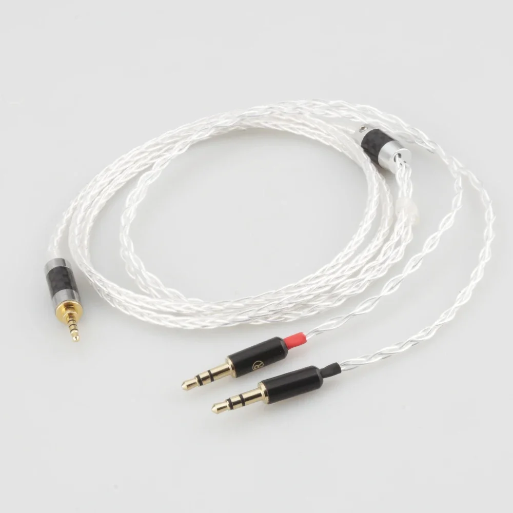 Audiocrast OCC 2.5mm Balanced Headphone upgrade cord cable For Hifiman SUNDARA he400i he400s HE560