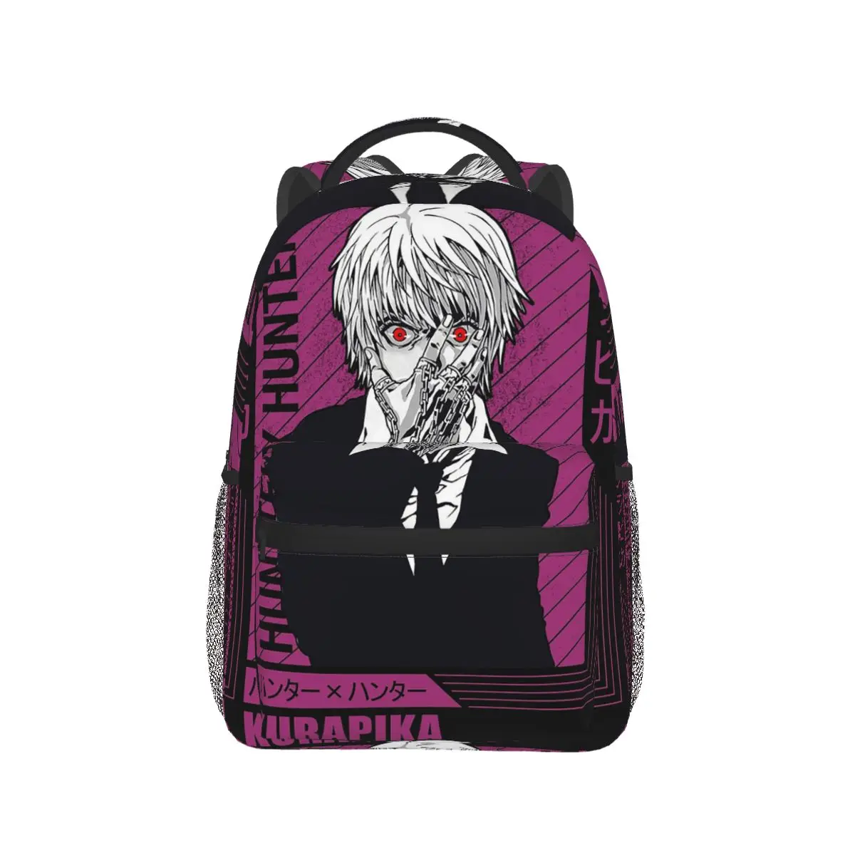 

Killua Zoldyck Anime HXH Hunter x Hunter Backpack Hot Sale Daypack Children BookBag School Bag Shoulder Bags for Men Women
