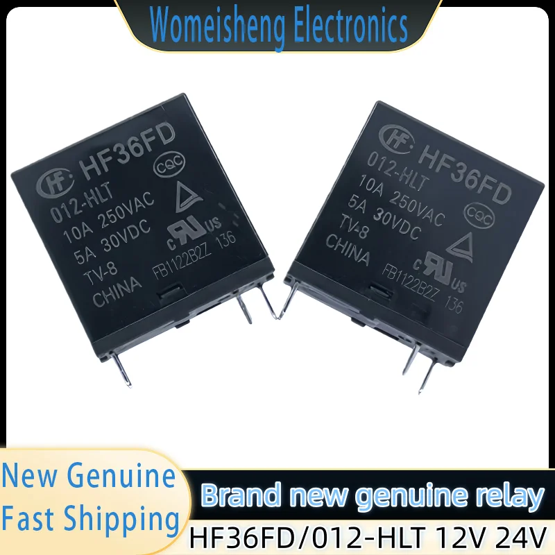 New genuine HF36FD/012-HLT 12V signal relay HF36F/012-HS 012-ZST 024-ZST