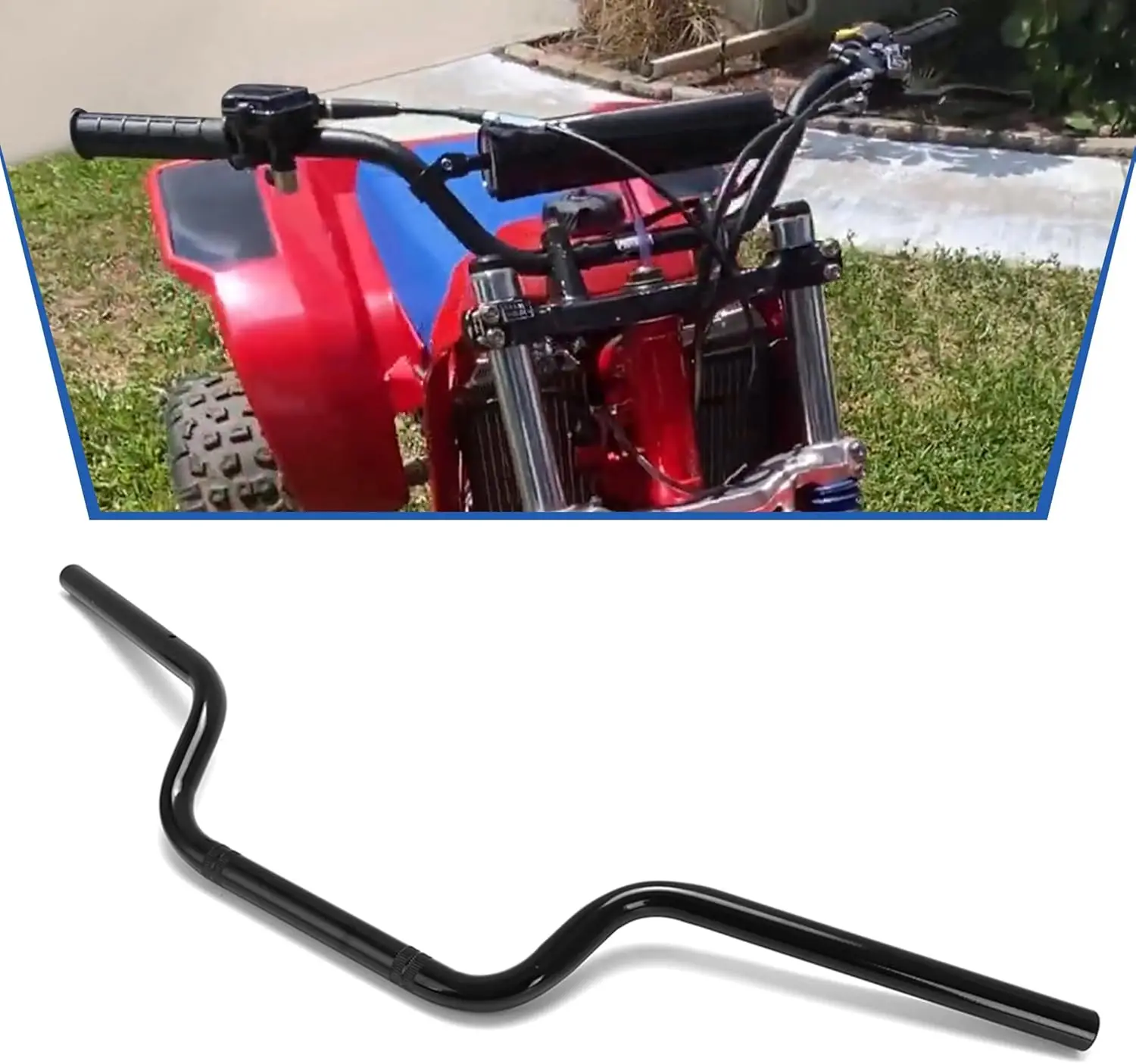 

Для Honda ATC 250r 350x 200x 250sx Repro ручки 53100-HA2-770 руль