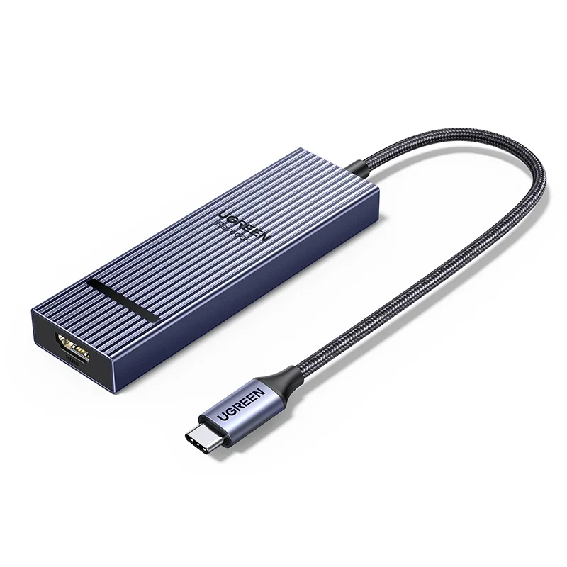 UGREEN Revodok Pro USB-C Hub 6 in 1 10Gbps USB C 3.2 & USB-A 3.2 4K 60Hz HD-MI, 100W Power Delivery for MacBook