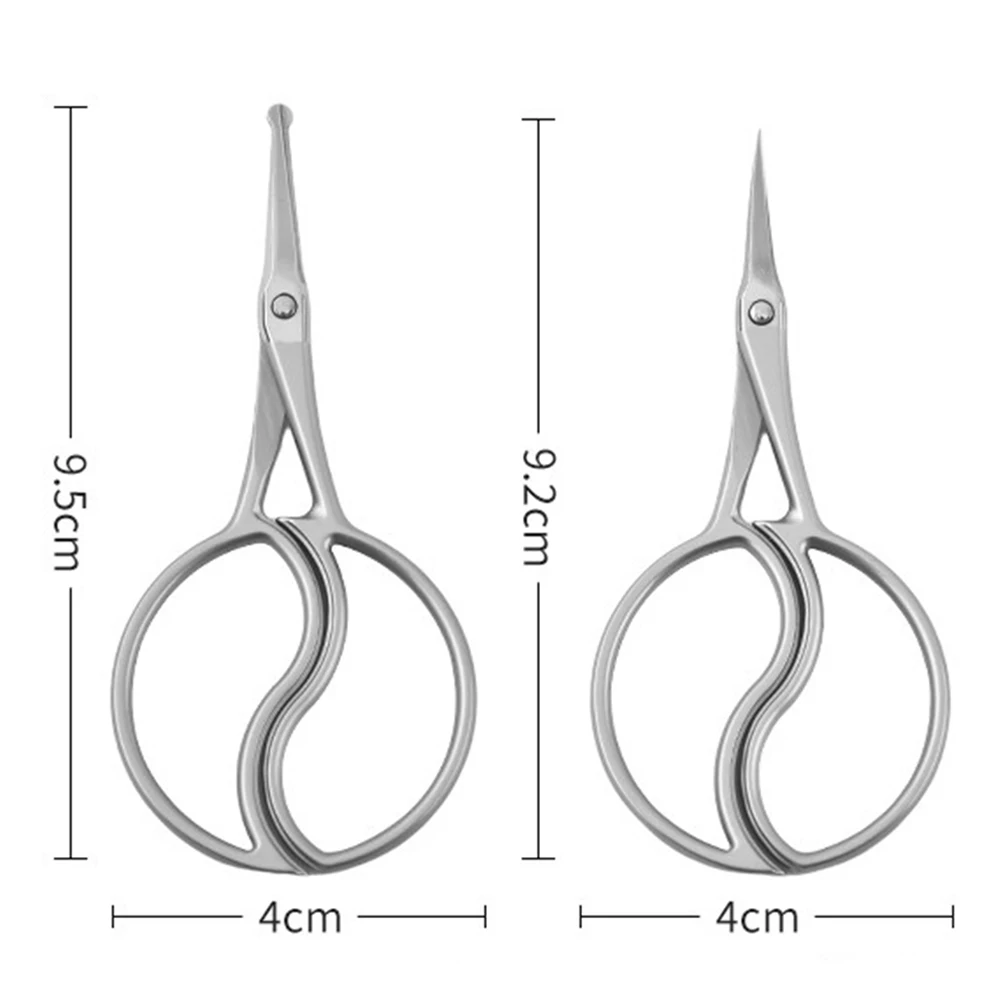 الفولاذ المقاوم للصدأ الأنف مقص عر بشرة الأظافر القراص بشرة الأظافر القراص مقص أداة قص الحواجب مقص ماكياج مقص الحاجب المقص