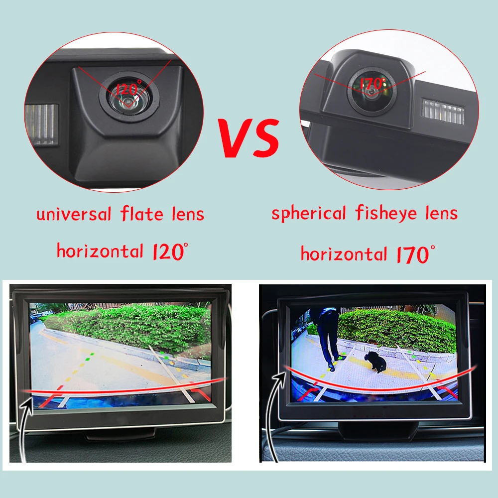 كاميرا بمقبض صندوق السيارة AHD 1080P HD لسيارة Mercedes Benz B Class W246 B180 B200 W212 E Class W207 C/CLC W203 E200 #2