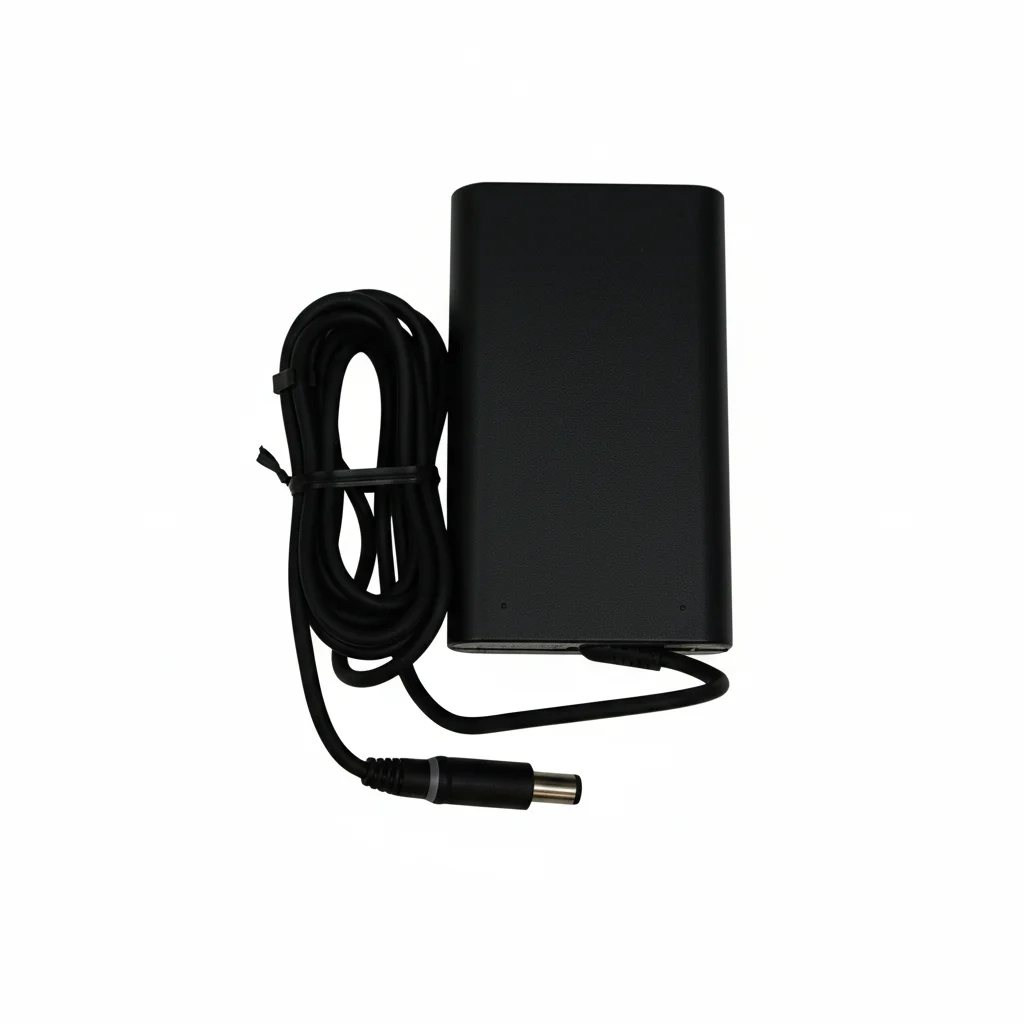 Zasilacz sieciowy do laptopa Dell H374X 65 W z końcówką walcową 74 mm - 195 V - 334 A - HA65NM191 - używany, jak nowy