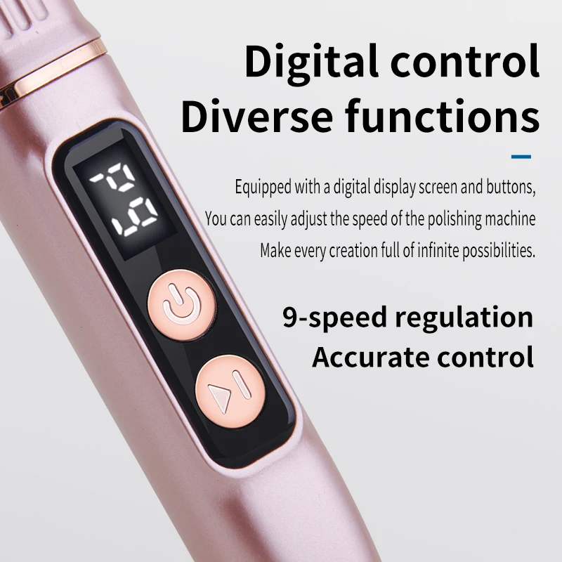 Elektrische Nagel Polierer Bohrer Bits Professionelle Nägel Schleifen Polieren Abgestorbene Haut Entfernung Kunst Schleif Datei Stift Maniküre Maschine