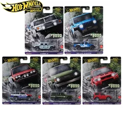 Original Hot Wheels Premium Car Culture Terra Trek Diecast 1/64 Toys for Boys Hummer Jeep Gladiator Datsun King Baja model Gift