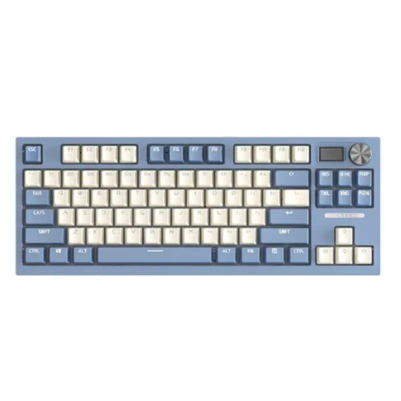 New!!LT84RGB Bluetooth 2.4G Wired Illuminated Gaming Mechanical Keyboard Sea Air Mechanical Switch