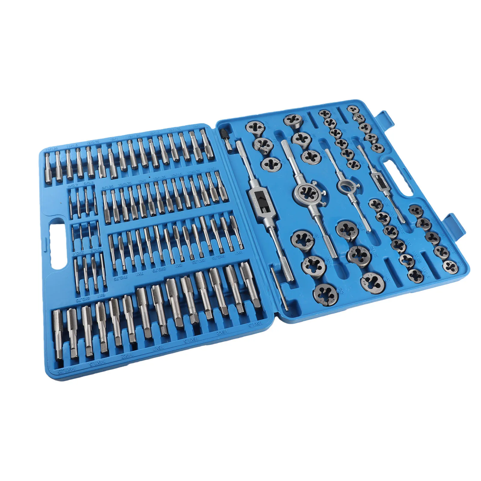Tapping Tool /set M2‑ Screw Nut Thread Taps Dies With Wrench Handle Heavy Duty Hand Tool Kit Tap Holder Thread Tap