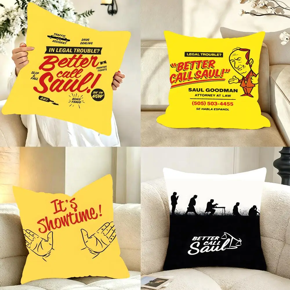 Series Drama Better Call Saul Cushion Cover Bedroom bed reading backrest cushion Festive plush holiday Soft plush throw