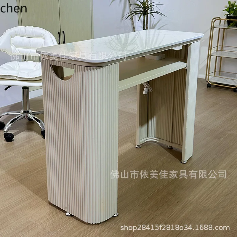Multifunctional Nail Table with Vacuum Cleaner Manicure Table Beauty Salon Tool Table Manufacturer