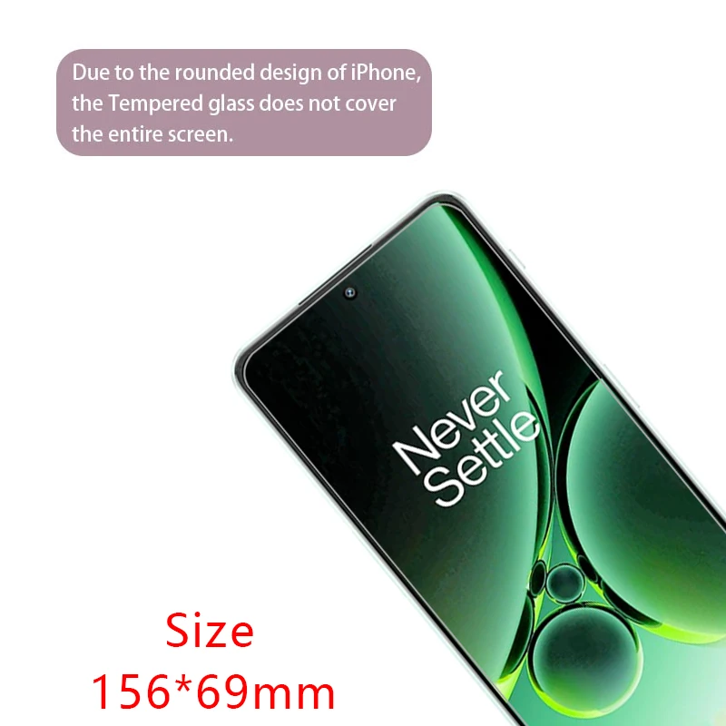 Szkło hartowane ochronne do telefonu OnePlus Nord 3 5G, folia ochronna na ekran Nord3, szkło 9H, One Plus, Oneplu, Oneplusnord, Oneplusnord3. — zdjęcie produktu 3