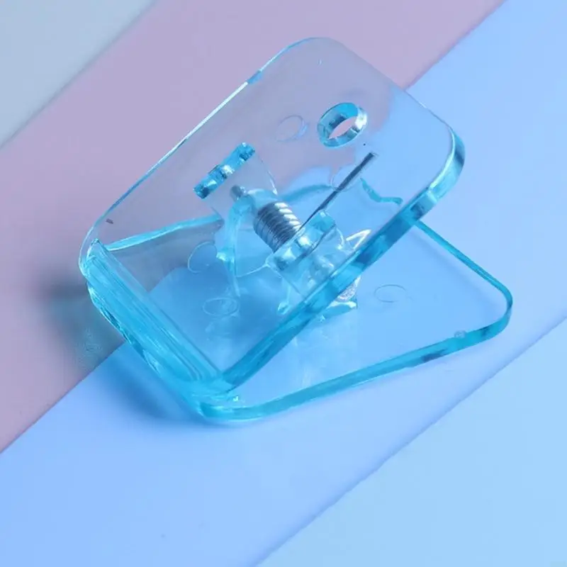 File clip trasparente da 100 pezzi morsetti carta