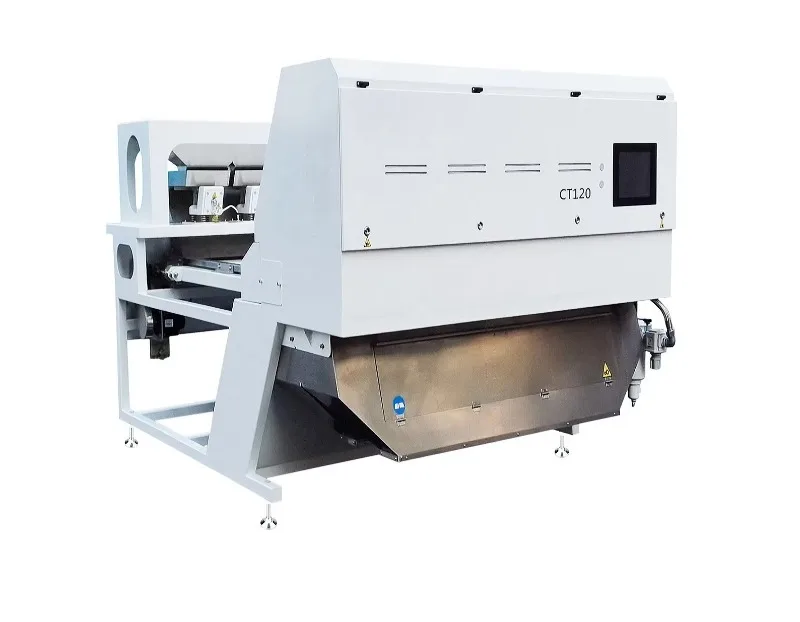 AT120 Intelligent Color Sorter Dried Vegetables Coffee Cherries Chips Walnut Optical Sorting Machine customize