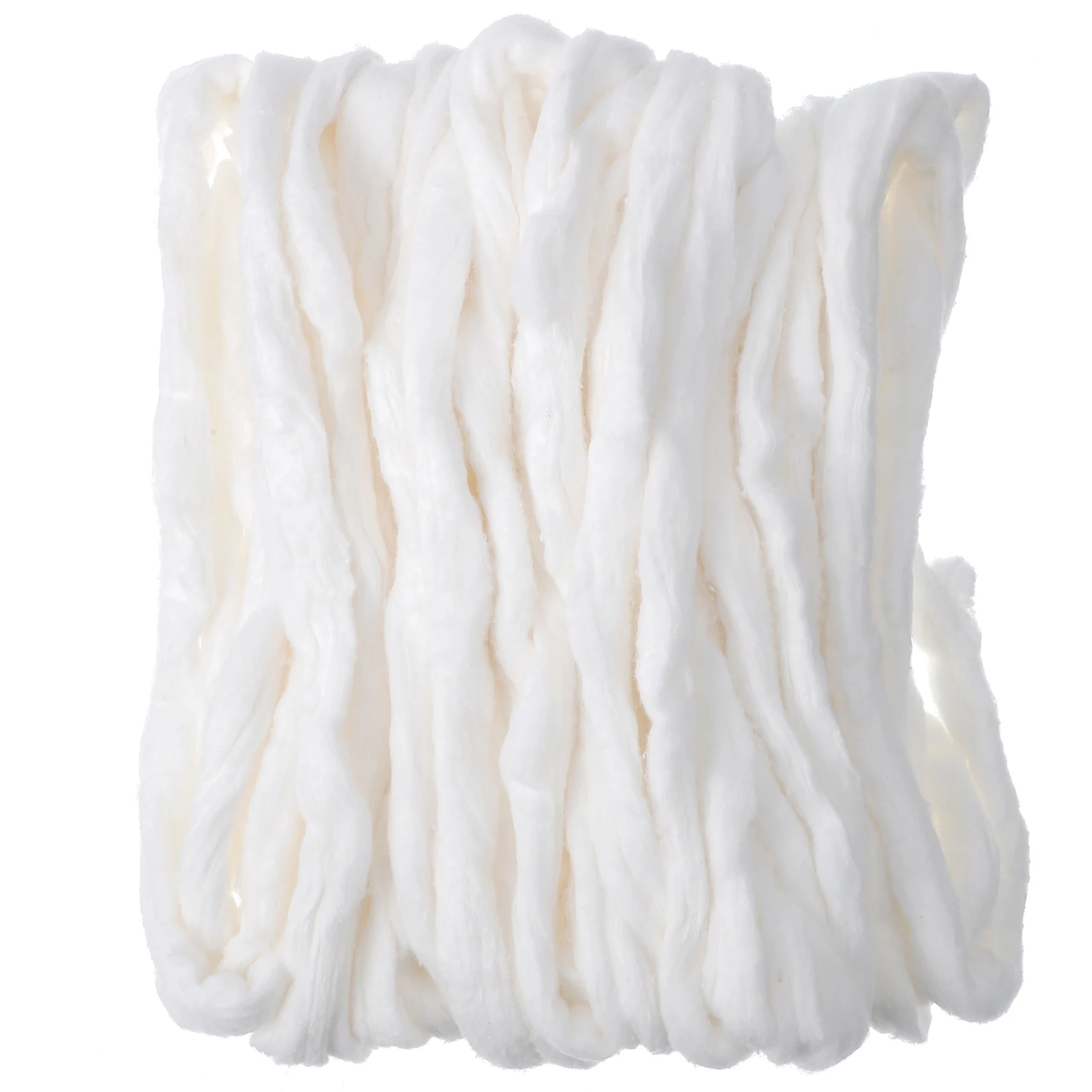 

1 Pack of Diposable Cotton Ball Professional Cotton Strip Makeup Cotton Hairdressing Cotton Ball White (200g)