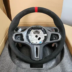 CSL Steering Wheel For BMW M3 G80 M4 G82 M5 F90 M8 X3M X4M X5M X6M F97 F98 F95 F96 G20 G30 G22 G01 G02 G05 G06