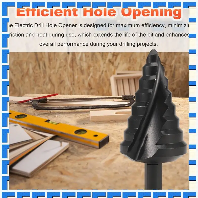 

ABNG 10-45Mm High Speed Steel Bit Step Drilling Large Size Bit Step Drilling Drilling Large Size Bit Pagoda Drilling