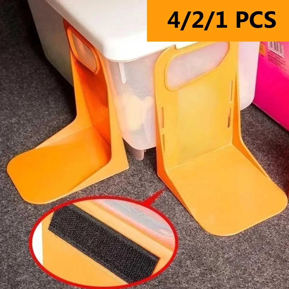 Multifunctional Car Back 4/2/1pcs Auto Trunk Organizer Rack Luggage Box Stand Shake-proof Fence Storage Holder Tools