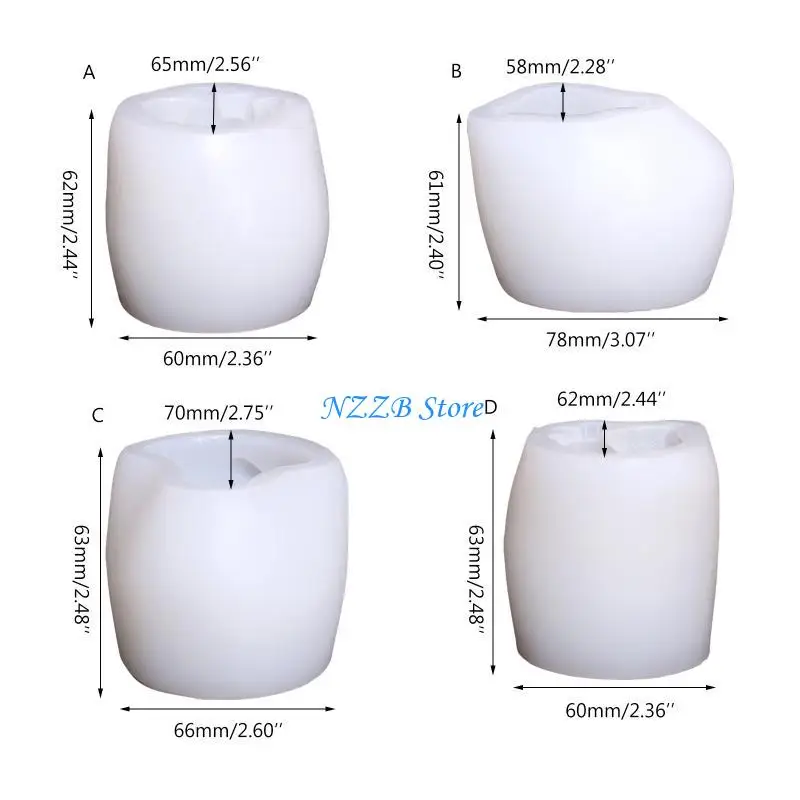 T21F لطيف ثلاثية الأبعاد الحيوان النمر شكل قوالب زخارف مكتب قوالب صنع قالب حلية الصابون Crafts بها بنفسك الحرف ديكورات المنزل #6