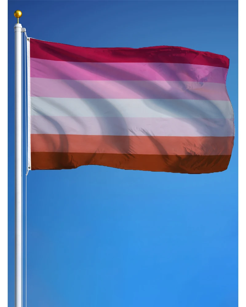 60x90cm 90x150 Lesbian Flag Banner Tapestry