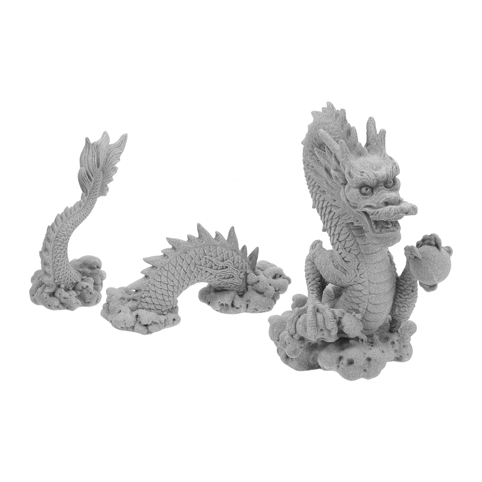 

Dragon Statue Ornaments Statues for Home Decor Fish Tank Landscape Stone Office