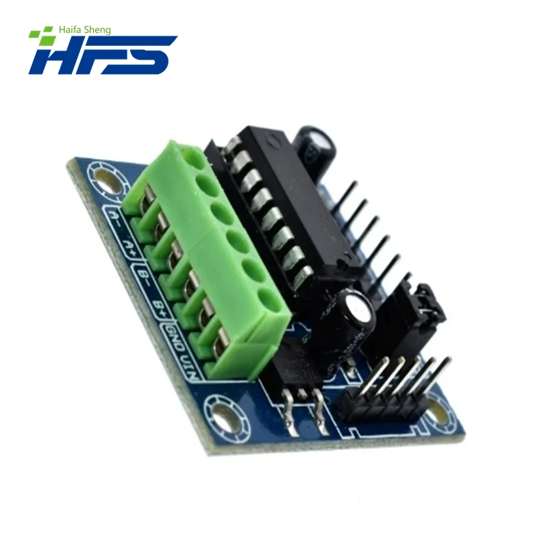 Motor Drive Escudo de Expansão Módulo Board, Módulo de alta tensão atual para Arduino, UNO, MEGA 2560, L293D, Mini 4 canais, CH
