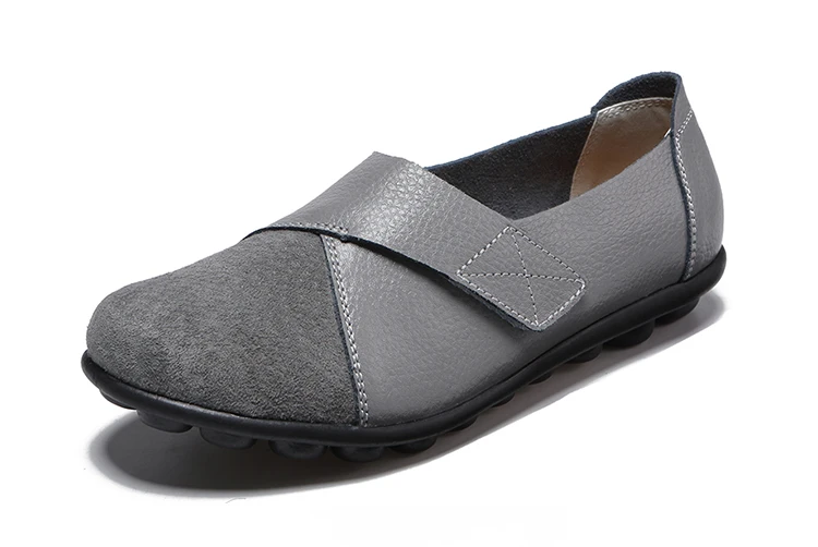 Frau Schuhe Weiche Leder Low Heels Schuhe frauen Elegante Wohnungen 2025, Casual Flache Schuhe Frauen Schuhe Neue Müßiggänger Zapatos mujer – Detail 27