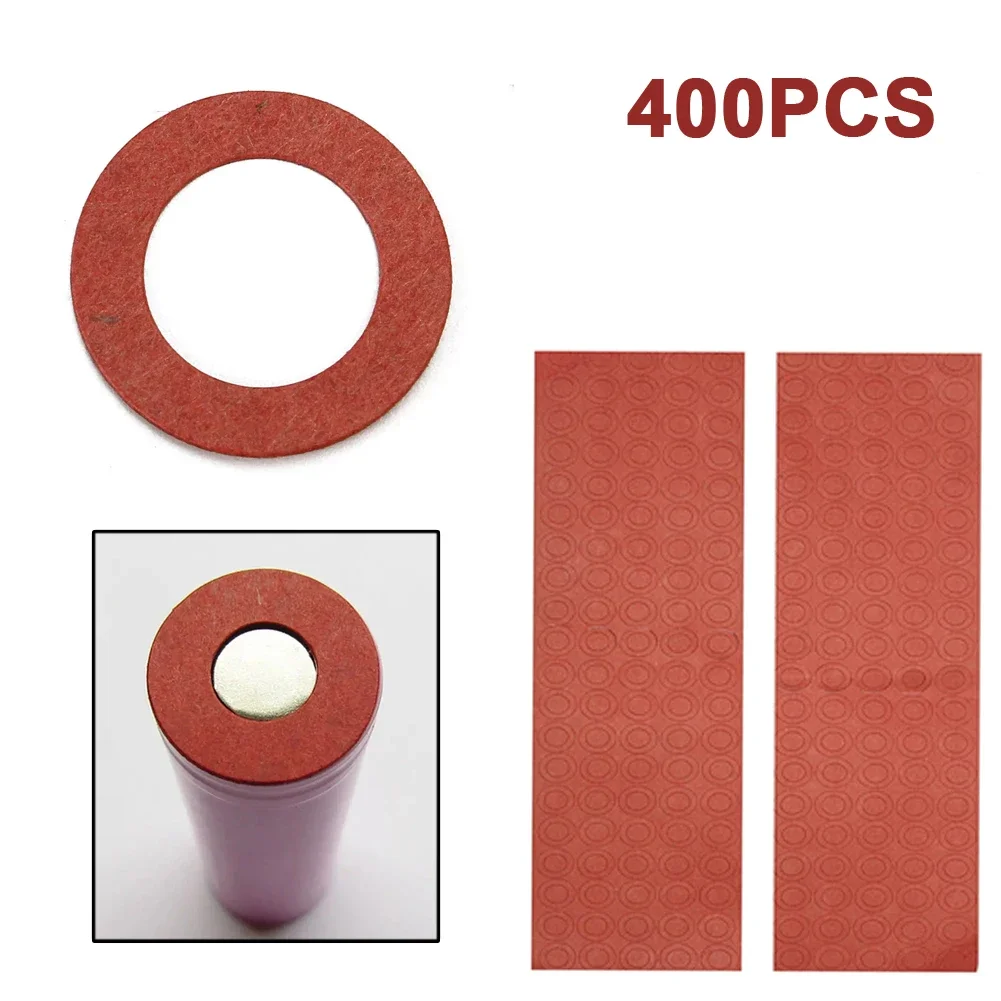 Battery Protection Battery Insulators Battery Maintenance Battery Insulator Gasket 400 Pieces Total Cotton Pulp Material