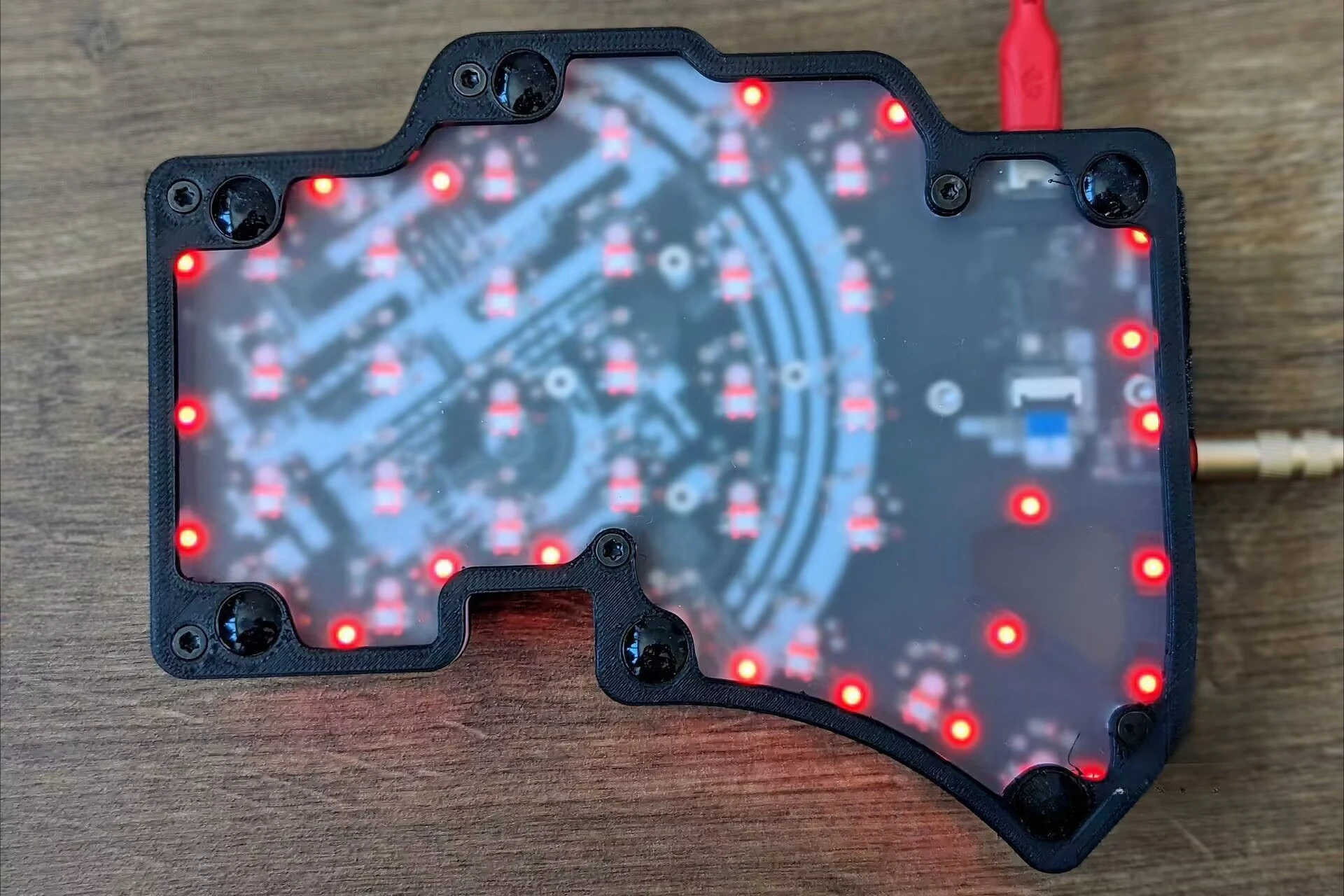 Dilemma Max Split Keyboard Kit Custom Wired RGB Welding/hot-swap Fdm PrintingKnob Touchpad Simulate Mouse Support Vial Mx Switch