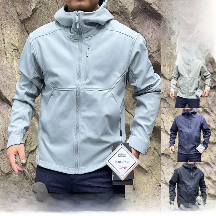 

Dingli Main Prtion GM Series Outdoor Bird 24 Autumn Winter New Men's Fce Waterproof Windproof Soft ell Jaet