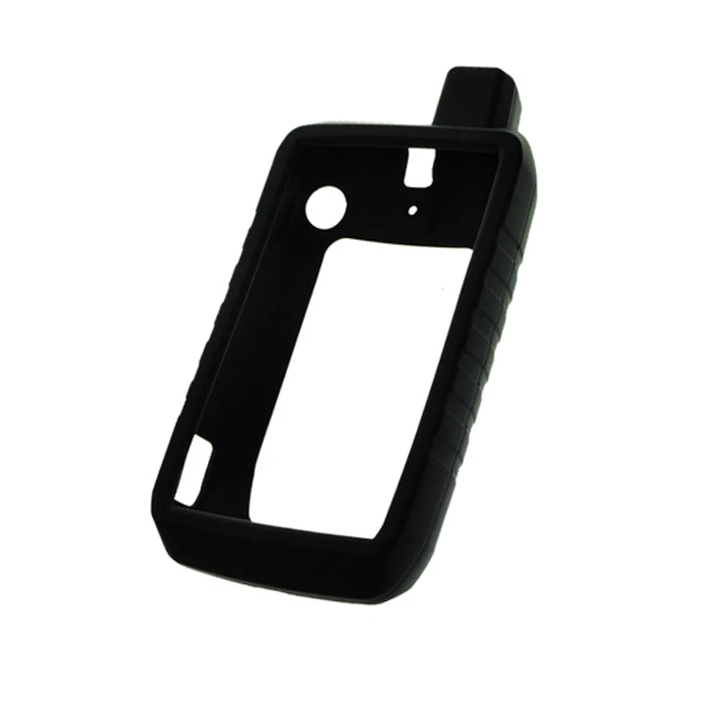 Silicone borda macia escudo pára-choques capa protetora caso protetor de tela filme para garmin montana 700 750 700i 750i gps acessórios