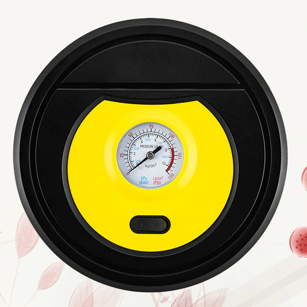 

Portable 12V Tire Inflator Car Air Compressor Electric Pump Pressure Gauge For Motorbike Bicycle Suv Rv Atv Low Noise Compact