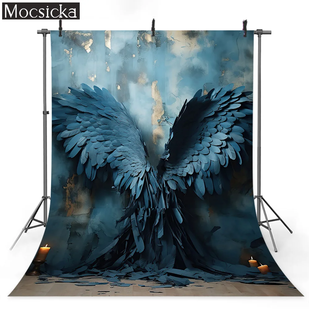 Fantasy Wings Backdrop For Photography Kids Birthday Party Adult Artistic Portrait Decor Photographic Backdrops Studio Photocall