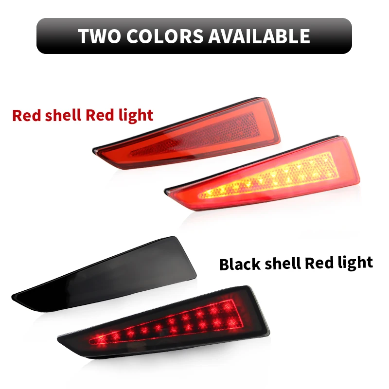 Rear Brake Light Bumper Reflector Lamps LED Taillight for Lexus RX350 RX350L RX450h RX450hL, Car Accessories 2PCS OEM# LX1184103