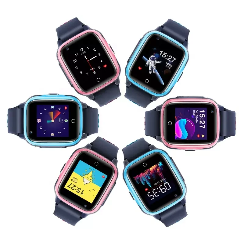 for KT15 4G Android GPS Smart Watch Video Voice Chat Two-way Calling Camera Support SIM Kids Watch Smart SOS Button