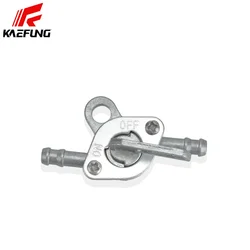 Fuel Tank Valve Inline Fuel Tap 1/4 Motorcycle Inline Fuel Tap Scooter Shut Off for 90CC-140Cc Pit Dirt Quad Bike Go Kart ATV